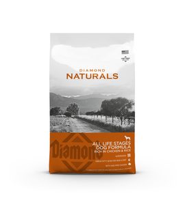 DIA NATURALS ALL LIFE STAGES CHICKEN 15KG - GRANULE PRO PSY - CHOVATELSKÉ POTŘEBY MALVÍKZOO