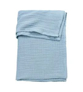 MEYCO MUŠELÍNOVÁ PŘIKRÝVKA 75X100 - JEANS BLUE - DĚTSKÉ DEKY PRO MIMINKA - SPINKÁNÍ