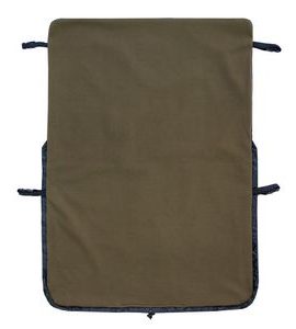 EMITEX NEPADACÍ DEKA ČERNÁ + FLEECE KHAKI - NÁNOŽNÍKY - KOČÁRKY A PŘÍSLUŠENSTVÍ