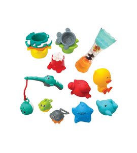 INFANTINO SADA HRAČEK DO KOUPELE SPLISH AND SPLASH - HRAČKY DO VANY - PRO DĚTI