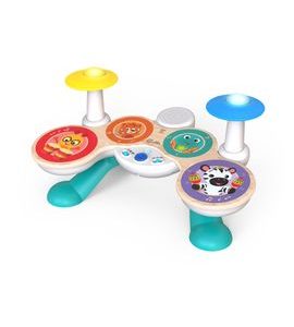 BABY EINSTEIN HRAČKA HUDEBNÍ SET BUBNŮ TOGETHER IN TUNE DRUMS™ CONNECTED MAGIC TOUCH™ HAPE 12M+ - HUDEBNÍ NÁSTROJE - PRO DĚTI