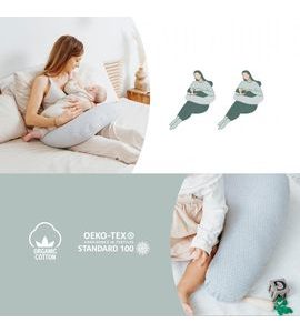 BABYMOOV KOJÍCÍ POLŠTÁŘ B.LOVE MINERAL GRIS - KOJÍCÍ POLŠTÁŘE - KRMENÍ