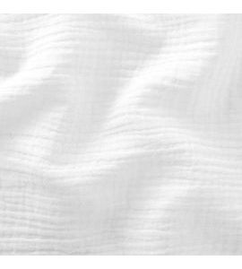 ENIE BABY MUŠELÍNOVÁ PLENKA 70X70CM BÍLÁ - 1KS - LÁTKOVÉ PLENY SKLÁDANÉ - PŘEBALOVÁNÍ