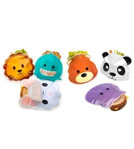 MELII OPAKOVATELNĚ POUŽITELNÉ SÁČKY NA SVAČINU - 6KS - KRABIČKY NA SVAČINU - KRMENÍ