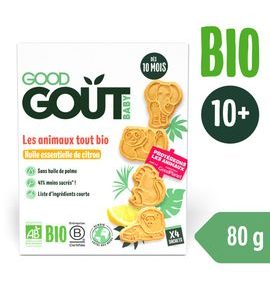 GOOD GOUT BIO CITRONOVÁ ZVÍŘÁTKA 80 G - EXPIRACE 3.10.2026 - TYČINKY/SUŠENKY - KRMENÍ