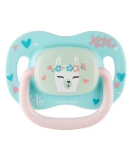 CANPOL BABIES DUDLÍK SILIKONOVÝ SYMETRICKÝ EXOTIC ANIMALS 0-6M 1KS LAMA - ŠIDÍTKA A DOPLŇKY - KRMENÍ