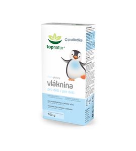 TOPNATUR VLÁKNINA PRO DĚTI 100G 30.4.24 - ZPRACOVANÉ SUROVINY - KRMENÍ