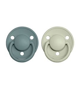 BIBS DE LUX DUDLÍKY Z PŘÍRODNÍHO KAUČUKU 2KS VEL.2 - ŠIDÍTKA A DOPLŇKY - KRMENÍ