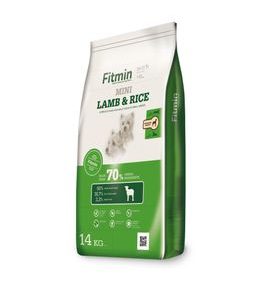 FITMIN MINI LAMB&RICE KRMIVO PRO MALÉ PSY HMOTNOST: 14 KG - GRANULE PRO PSY - CHOVATELSKÉ POTŘEBY MALVÍKZOO