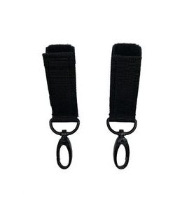 PINKIE ÚCHYTY - KARABINY NA TAŠKU KE KOČÁRKU BLACK - HÁČKY, POPRUHY A KOLÍČKY - KOČÁRKY A PŘÍSLUŠENSTVÍ