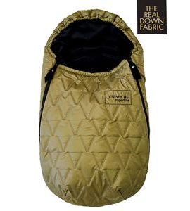 PINKIE PÉŘOVÝ ZIMNÍ FUSAK SUPERFINE VEE OLIVE 0-12MĚS - FUSAKY DO KOČÁRKU - KOČÁRKY A PŘÍSLUŠENSTVÍ