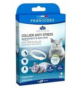 FRANCODEX OBOJEK ANTI-STRESS PRO KOČKU A KOTĚ 35CM - HRAČKY S CATNIPEM A ŠANTOU PRO KOČKY - CHOVATELSKÉ POTŘEBY MALVÍKZOO