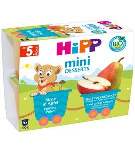 HIPP BIO JABLKA S HRUŠKAMI - OVOCE/DEZERTY - KRMENÍ