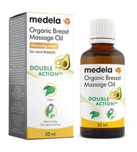 MEDELA ORGANICKÝ MASÁŽNÍ OLEJ NA PRSY, 50 ML - KOSMETIKA PRO CELOU RODINU - PRO MAMINKY