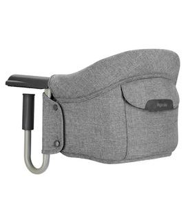 DĚTSKÁ SKLÁDACÍ ŽIDLIČKA INGLESINA FAST STONE GREY - JÍDELNÍ ŽIDLIČKY CESTOVNÍ - KRMENÍ