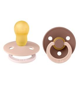 BIBS COLOUR FUSION DUDLÍKY Z PŘÍRODNÍHO KAUČUKU 2KS – VELIKOST 3 - ŠIDÍTKA A DOPLŇKY - KRMENÍ