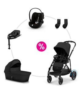 CYBEX E-GAZELLE S + COT S + CLOUD G PLUS + BASE G + ADAPTÉRY 2025 - SPORTOVNÍ KOČÁRKY - KOČÁRKY A PŘÍSLUŠENSTVÍ