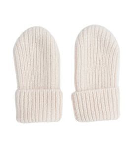 LODGER MITTENS FOLKLORE MERINO WOOL BIRCH 0 - 12 MĚSÍCŮ - RUKAVIČKY, ŠÁTKY, NÁKRČNÍKY - PRO DĚTI