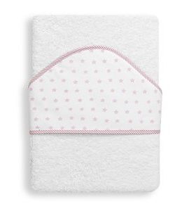 INTERBABY OSUŠKA FROTÉ 100X100 HVĚZDA - OSUŠKY A DĚTSKÉ ŽUPANY - KOUPÁNÍ A ZDRAVÍ