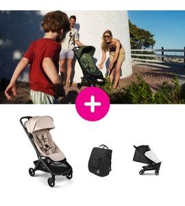 BUGABOO BUTTERFLY 2 SET + PLÁŠTĚNKA + TAŠKA - KOČÁRKY DO LETADLA - KOČÁRKY A PŘÍSLUŠENSTVÍ