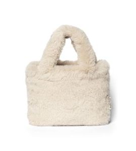 STUDIO NOOS FAUX FUR MINI HANDBAG NATURAL - DOPLŇKY - PRO MAMINKY