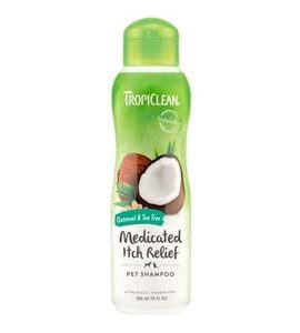 TROPICLEAN ŠAMPON OATMEAL - UKLIDŇUJÍCÍ - 355 ML - ŠAMPONY PRO PSY - CHOVATELSKÉ POTŘEBY MALVÍKZOO