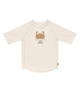 LÄSSIG SPLASH SHORT SLEEVE RASHGUARD CRABS MILKY 25-36M - UV OBLEČENÍ - PRO DĚTI