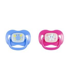 CANPOL BABIES DUDLÍK SILIKONOVÝ TŘEŠINKA 0-6M LOVE&SEA - ŠIDÍTKA A DOPLŇKY - KRMENÍ