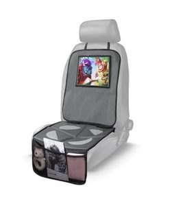 ZOPA OCHRANA SEDADLA POD AUTOSEDAČKU S KAPSOU NA TABLET OMYVATELNÁ, GREY - CHRÁNIČE SEDADLA - AUTOSEDAČKY A PŘÍSLUŠENSTVÍ