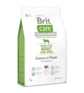 Brit Care Grain-free Adult Large Breed Salmon & Potato 3kg (EXPIRACE 30.3.2023)