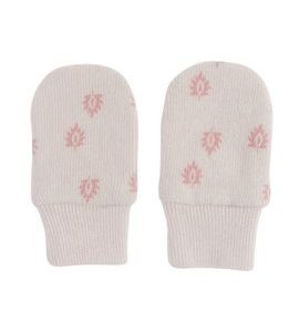 LODGER MITTENS PRINT RIB TAN - RUKAVIČKY, ŠÁTKY, NÁKRČNÍKY - PRO DĚTI