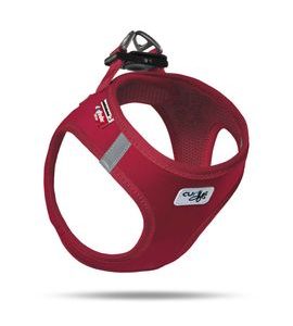 CURLI POSTROJ PRO PSY SOFTSHELL RED XL, 12-18 KG - POSTROJE PRO PSY DLE VELIKOSTI - CHOVATELSKÉ POTŘEBY MALVÍKZOO