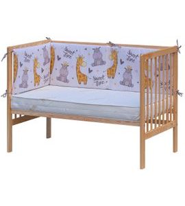 SCARLETT MANTINEL DO POSTÝLKY 4-DÍLNÝ NEBULA BÉŽOVÁ 180X40CM - MANTINELY - SPINKÁNÍ