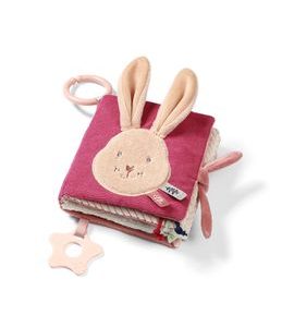 BABYONO KNÍŽKA SENZORICKÁ RABBIT KARO 0M+ - KNÍŽKY PRO NEJMENŠÍ - PRO DĚTI