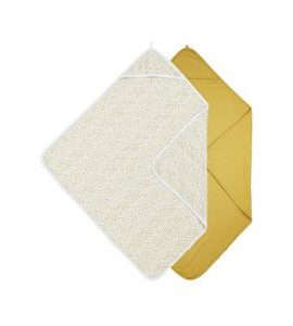 MEYCO OSUŠKA BASIC JERSEY 2 BALENÍ CHEETAH - HONEY GOLD - OSUŠKY A DĚTSKÉ ŽUPANY - KOUPÁNÍ A ZDRAVÍ