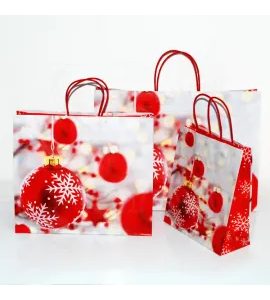 VÁNOČNÍ PAPÍROVÁ TAŠKA NATALE - BATOHY A TAŠKY - PRO DĚTI