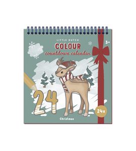 LITTLE DUTCH ADVENTNÍ KALENDÁŘ OMALOVÁNKY - LITTLE DUTCH - PRO DĚTI