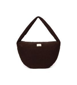 STUDIO NOOS RIB PUFFY CROSS BODY BAG DARK BROWN - DOPLŇKY - PRO MAMINKY