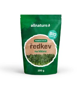 ALLNATURE ŘEDKEV BIO SEMÍNKA NA KLÍČENÍ 100 G - POTRAVINOVÉ DOPLŇKY - PRE MAMIČKY