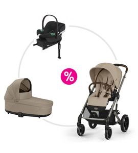 CYBEX SET BALIOS S LUX + KORBA + AUTOSEDAČKA + ZÁKLADNA 2025 - TROJKOMBINACE - KOČÁRKY A PŘÍSLUŠENSTVÍ