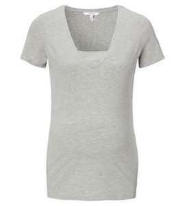 NOPPIES NURSING PYJAMA SHIRT HOME GREY MELANGE - TĚHOTENSKÁ MÓDA - PRO MAMINKY