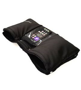 RUKÁVNÍK PINKIE SOFTSHELL BLACK CASE - RUKÁVNÍKY NA KOČÁREK - KOČÁRKY A PŘÍSLUŠENSTVÍ