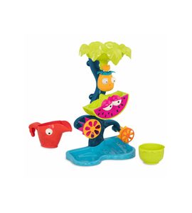 B-TOYS VODNÍ MLÝNEK TROPICAL WATERFALL - HRAČKY DO VANE - PRO DĚTI