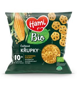 HAMI BIO ČOČKOVÉ KŘUPKY S KUKUŘICÍ 20G - TYČINKY/SUŠENKY - KRMENÍ