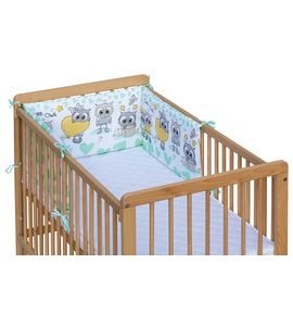 SCARLETT MANTINEL DO POSTÝLKY 4-DÍLNÝ KULÍŠEK ZELENÁ 180X30CM - MANTINELY - SPINKÁNÍ