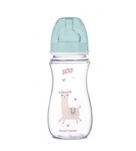 CANPOL BABIES LÁHEV SE ŠIROKÝM HRDLEM TOYS 300ML - KOJENECKÉ LAHVE - KRMENÍ