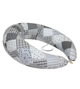 SCAMP MULTI-POLŠTÁŘ 230*130 (GREYPATCHWORK2) - KOJÍCÍ POLŠTÁŘE - KRMENÍ