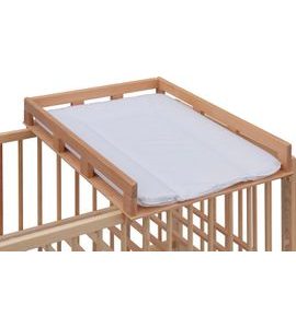 SCARLETT PŘEBALOVACÍ PULT OGY NA POSTÝLKU PŘÍRODNÍ S PŘEBALOVACÍ PODLOŽKOU PERLA BÍLÁ - PŘEBALOVACÍ PULTY - PŘEBALOVÁNÍ