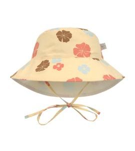LÄSSIG SPLASH SUN PROTECTION BUCKET HAT FLOWERS VANILLA 07-18 MO. - ČEPIČKY A KLOBOUČKY - PRO DĚTI