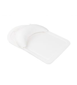KIKKABOO HRACÍ DEKA PRO HRU NA BŘÍŠKU Z PAMĚŤOVÉ PĚNY AIRKNIT WHITE - HRACÍ PODLOŽKY NA ZEM - SPINKÁNÍ